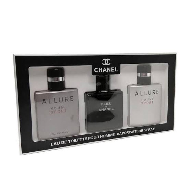Bleu De Chanel Perfume Gift Set for Men