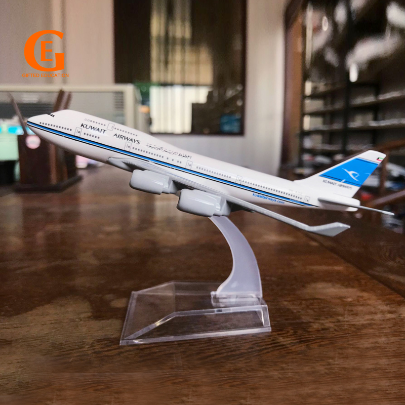 16cm Original Model Boeing 747 B747-400 Airlines Plane Model Alloy Metal Diecast Model Airplane Aircraft Airways Gift Kids Toy