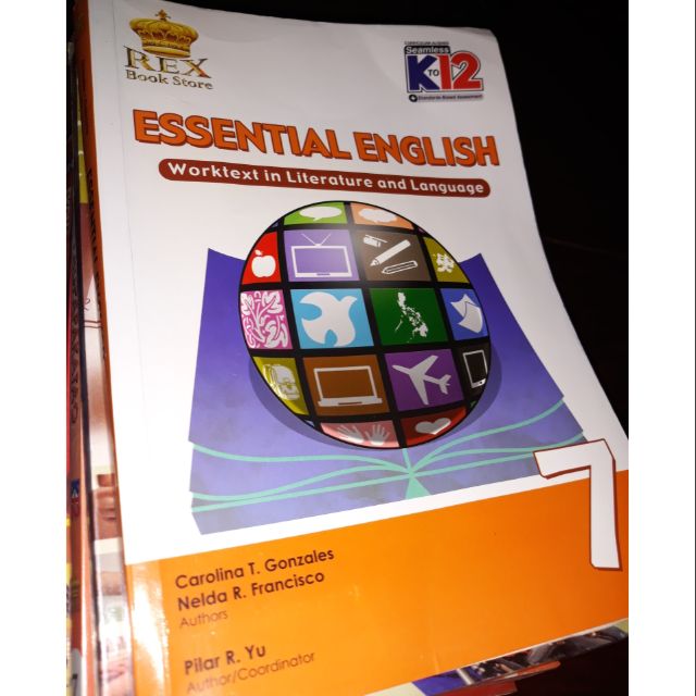 Rex Bookstore Essential English Grade 7 Book Shopee Philippines