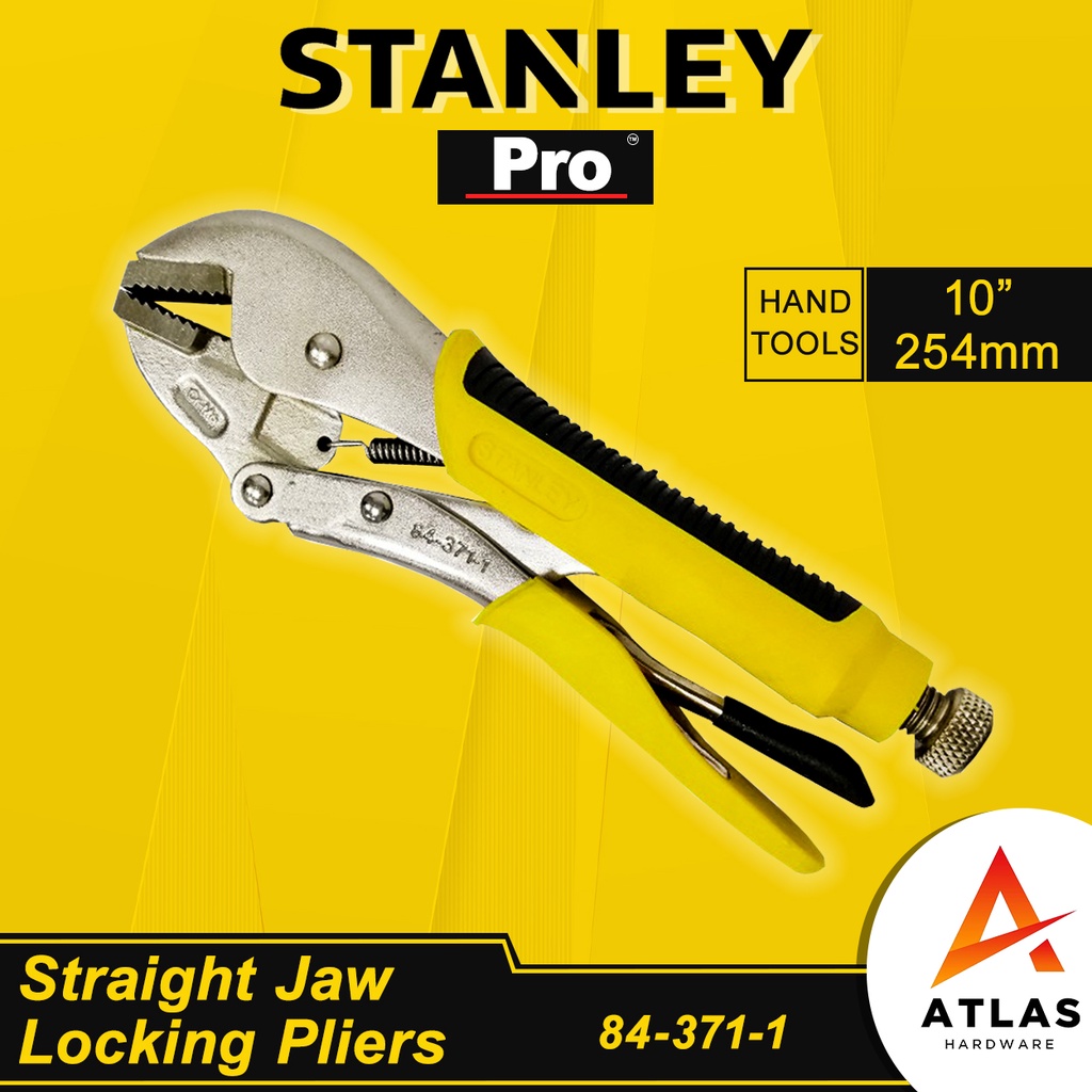 Stanley Vice Grip Plier Straight 10