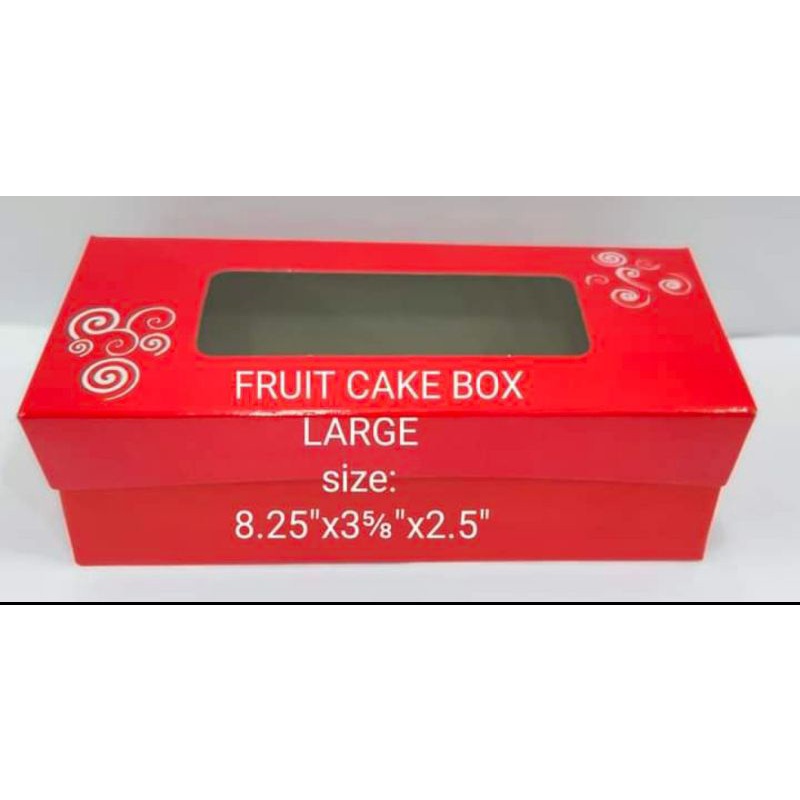 8 Large Fruit Cake Box (20PCS) Shopee Philippines