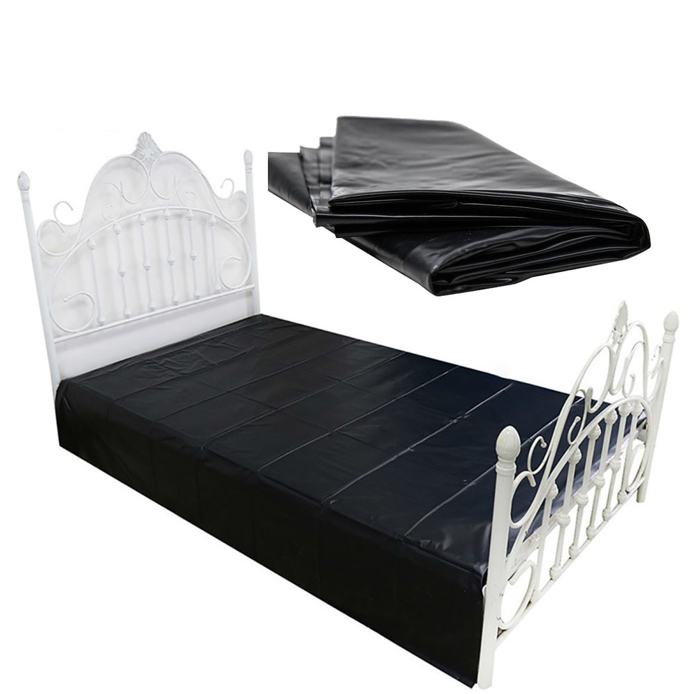 Black 100 Waterproof Mattress Protector King Size Mattress Cover Bed