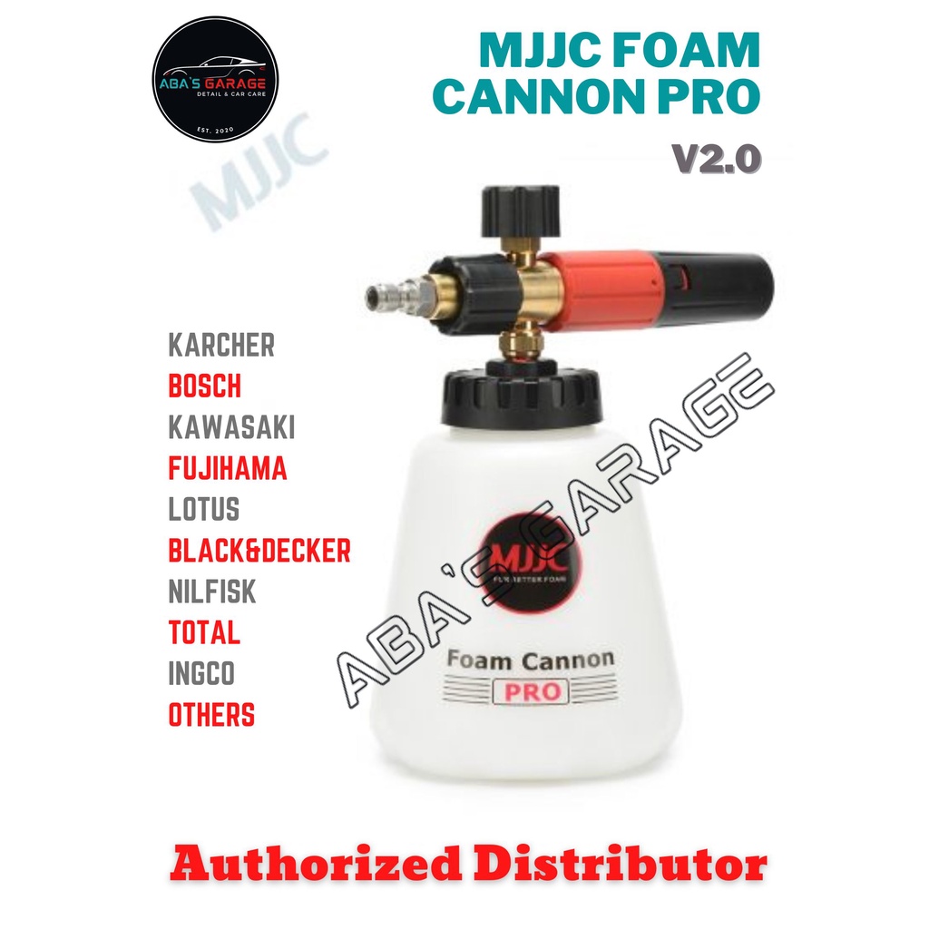 MJJC Foam Lance Cannon Pro Ver. 2.0 and S Ver 3.0 | Shopee Philippines