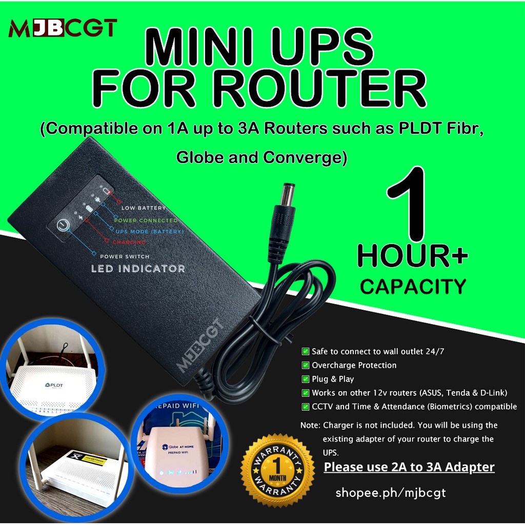 Explosive models﹍MJBCGT Mini UPS for PLDT, Converge, Smart, SKY and