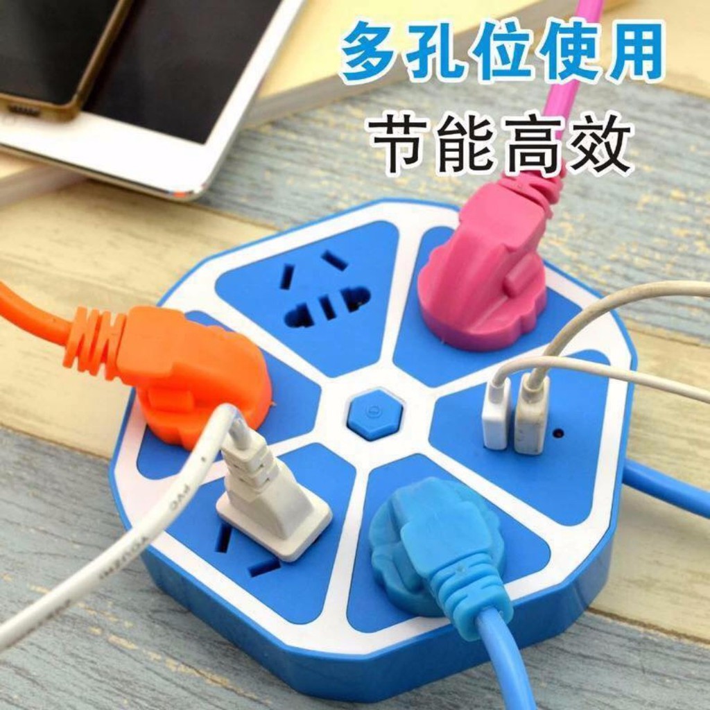 Usb hexagon store socket