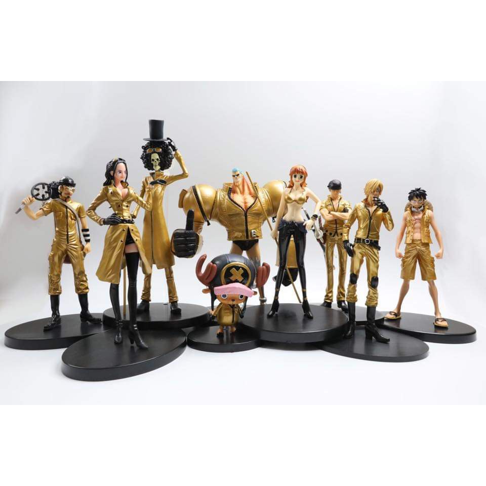 ONE PIECE FILM GOLD SPECIAL フィギュア3体 One Piece DXF Film gold special edition 3 Luffy Zoro Sanji Nami