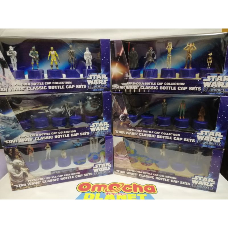 STAR WARS PEPSI BOTTLE CAP FIGURE SET | Shopee Philippines