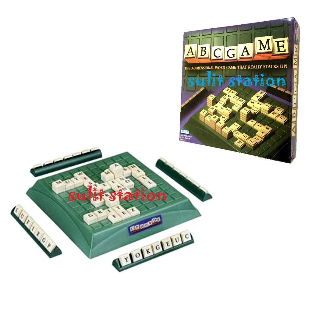 UPWORDS 3D 3 DIMENSIONAL BUILDING WORD WORDS up high board GAME ...