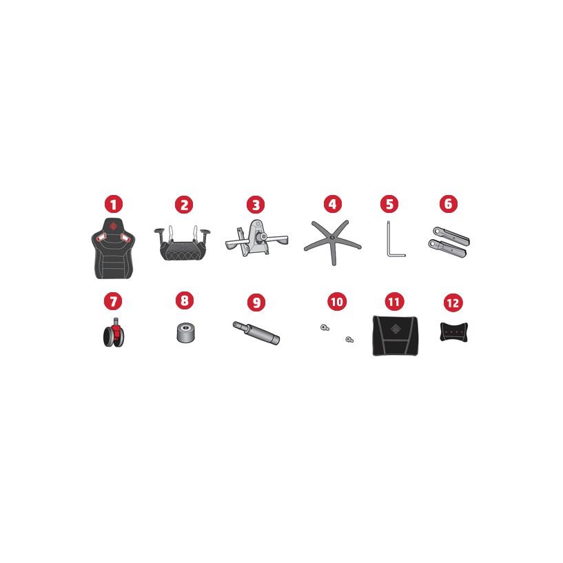 GAMING Chair PARTS for Damage and Replacement ONLY Shopee Philippines