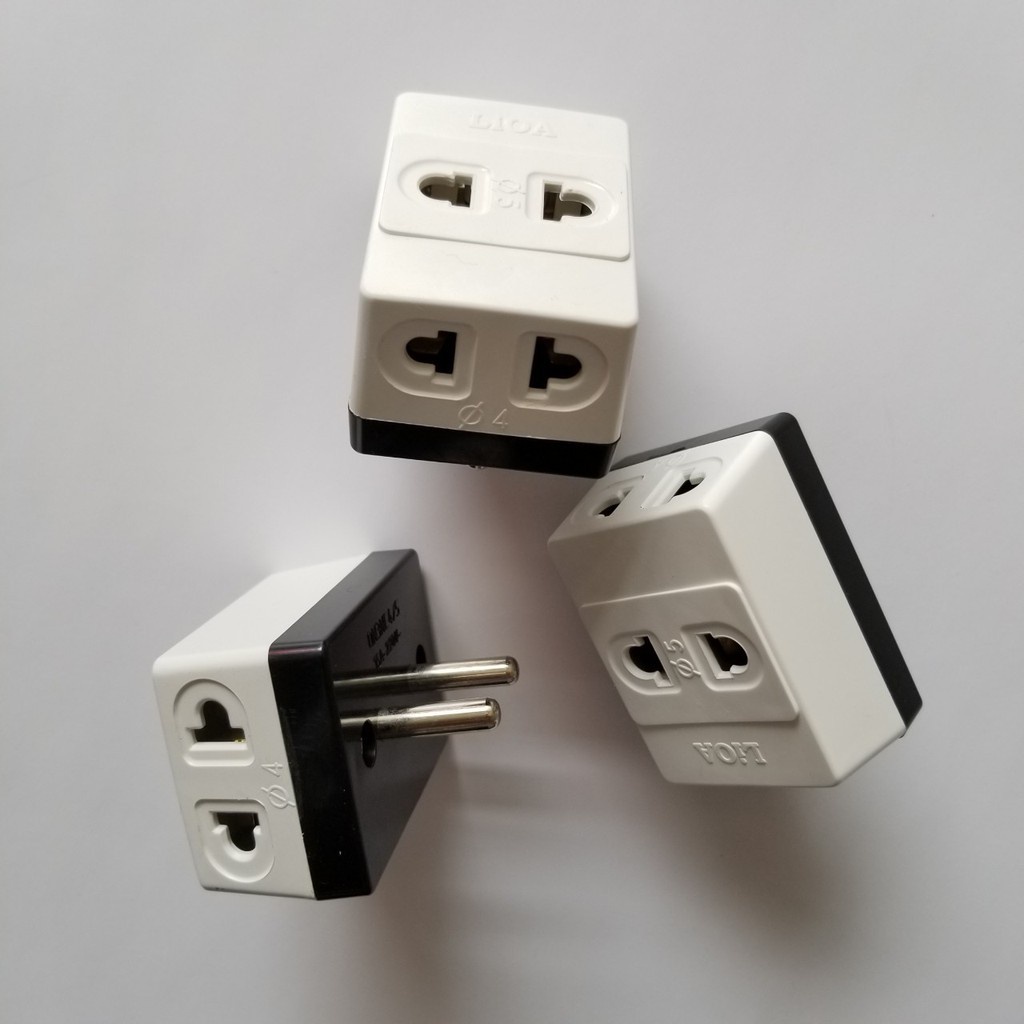 Split Flat Foot Convenient 3-Head LIOA Power Outlet | Shopee Philippines