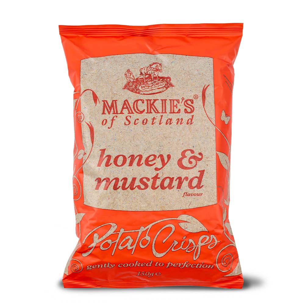 MACKIE'S_HONEY MUSTARD POTATO CRISPS 150G Shopee Philippines