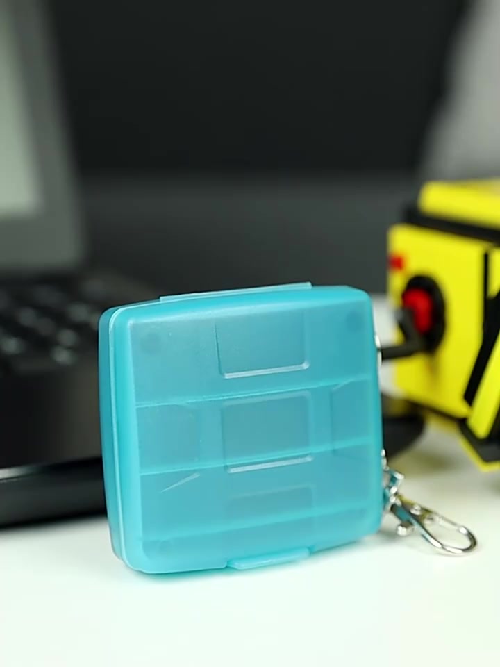 JJC Mini Memory Card Case & SIM Card Case, Multi-function Protective ...