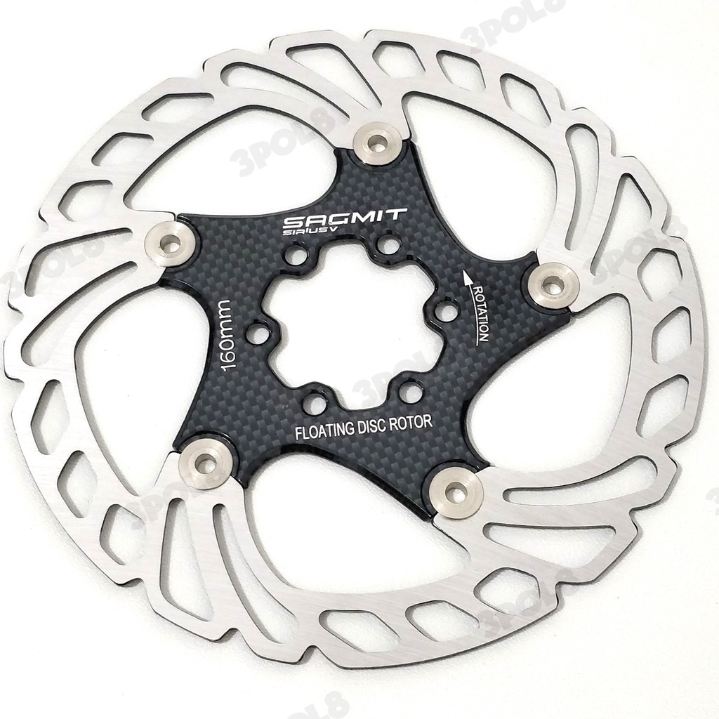 Sagmit Floating Rotor Oilslick 160mm 180mm MTB Rotors Bike Disc Carbon ...