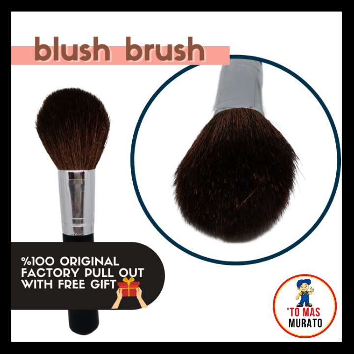 [1018] 100% Original Blush Brush with Black Wooden Handle | Factory ...