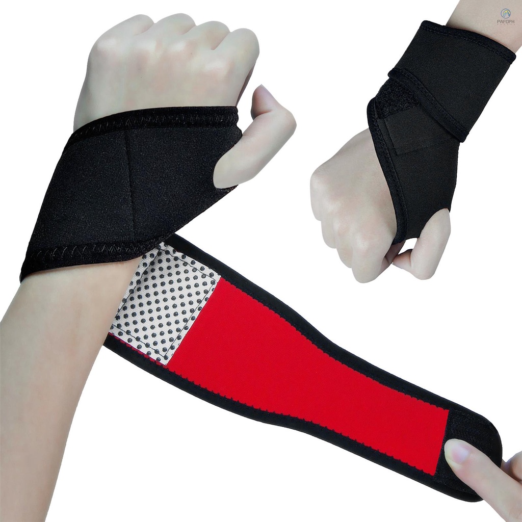 [pathfinder.ph] 2 pcs Wrist Support Brace Heating Wrist Stabilizer