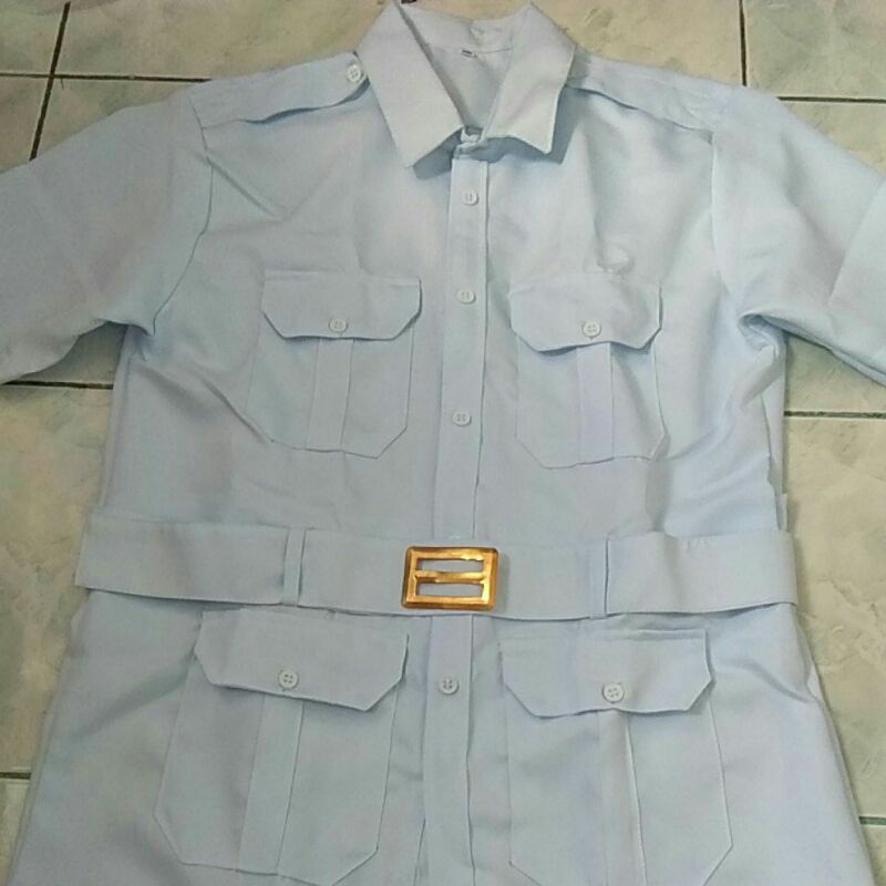Security Guard Bust Jacket Buckle and Shoulder Board | Shopee Philippines