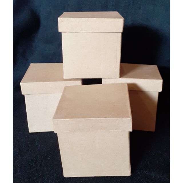 Square Craft Box ( 3X3X3 )