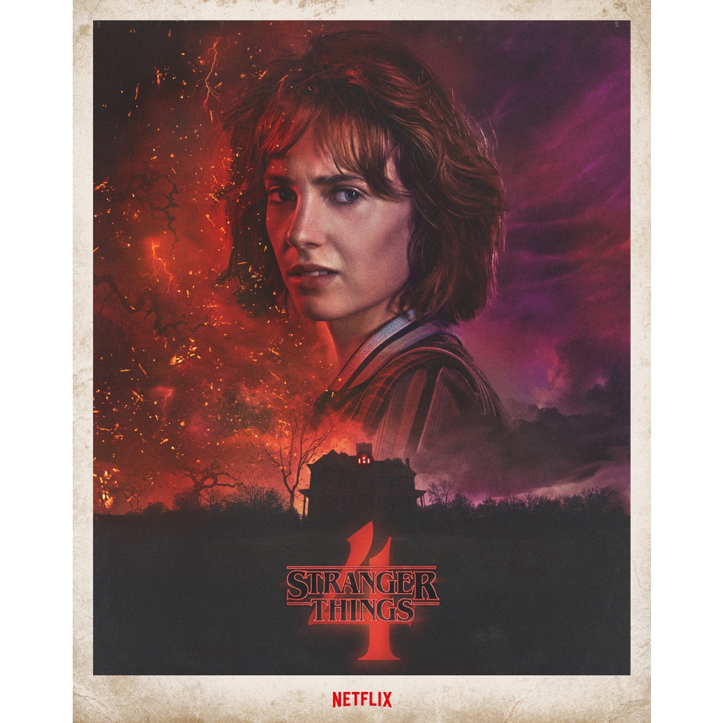 Stranger Things A4 size Posters coated | Shopee Philippines