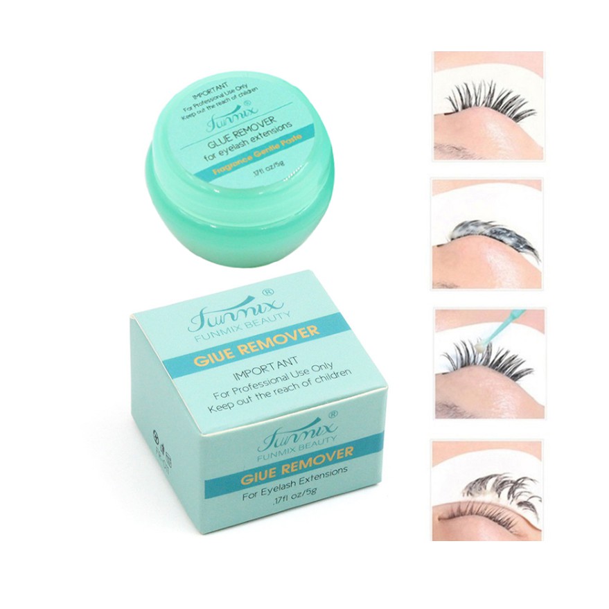 FUNMIX 5g Professional False Eyelash Glue Remover Grafting Eyelash