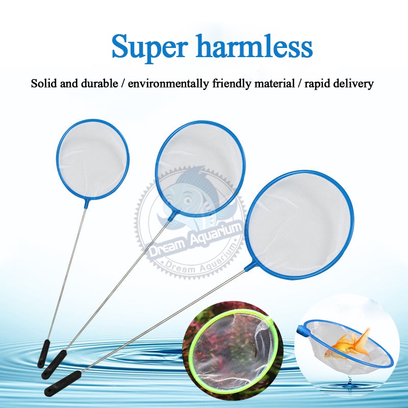 BBS Net Aquarium Fry Fish Net Good For Fry and Fish Colorful Round Fish