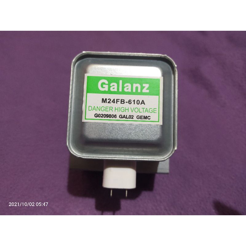 Magnetron Galanz M24FB-610A 6plate Original Brand New | Shopee Philippines