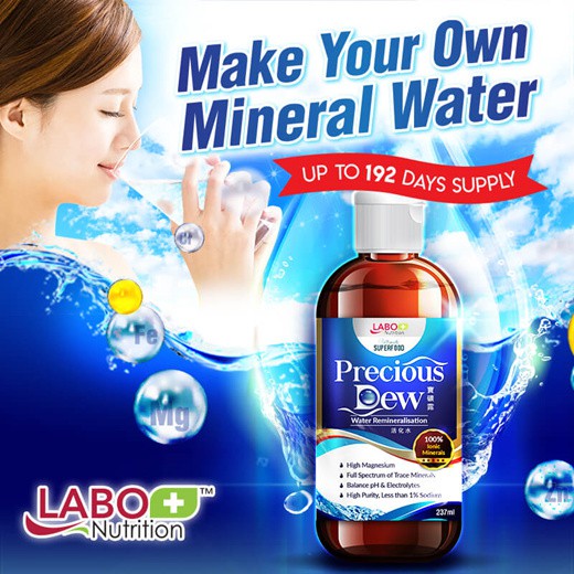 Precious Dew Trace Minerals Drops Immunity Magnesium Mineral Drops