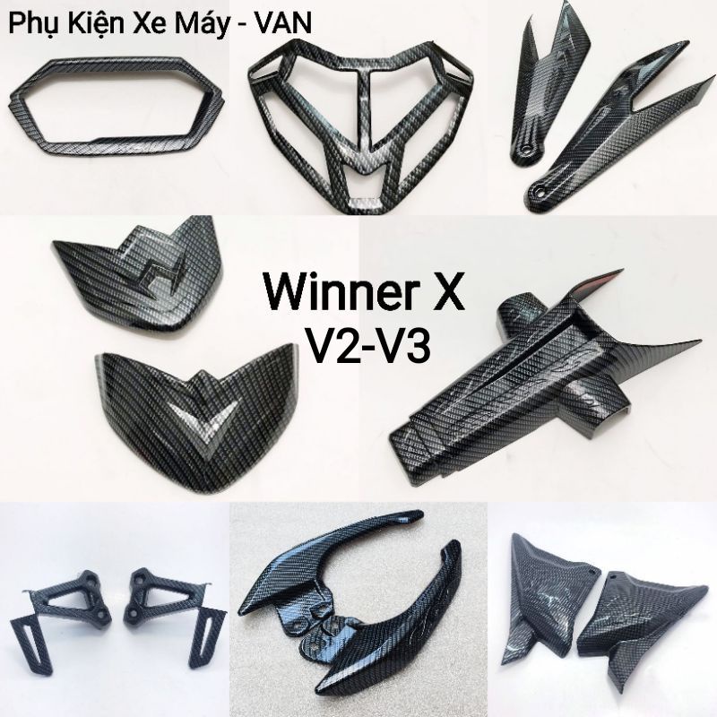 Winner X V2V3 Carbon Case Full Set WINNER X Decorative Case Shopee