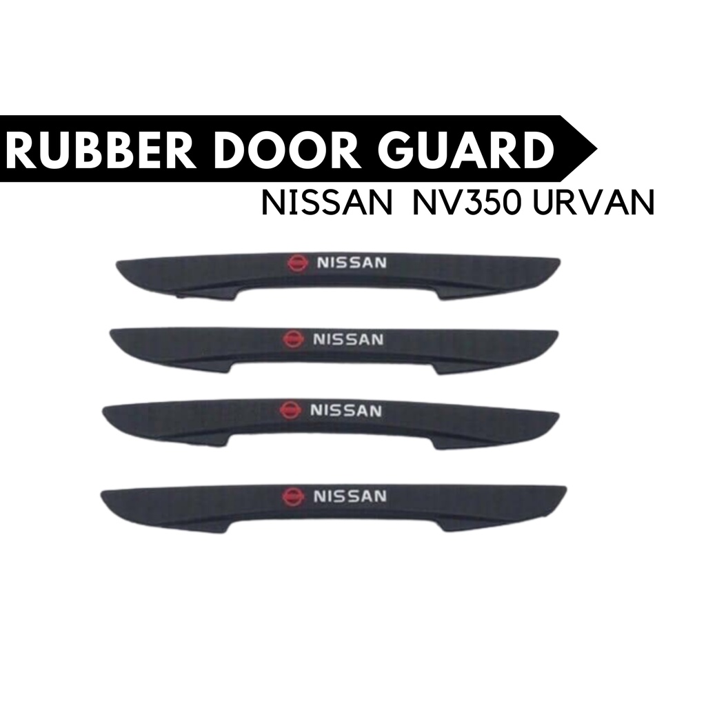 NISSAN NV350 URVAN Rubber door guard / Black rubber door guard / Car