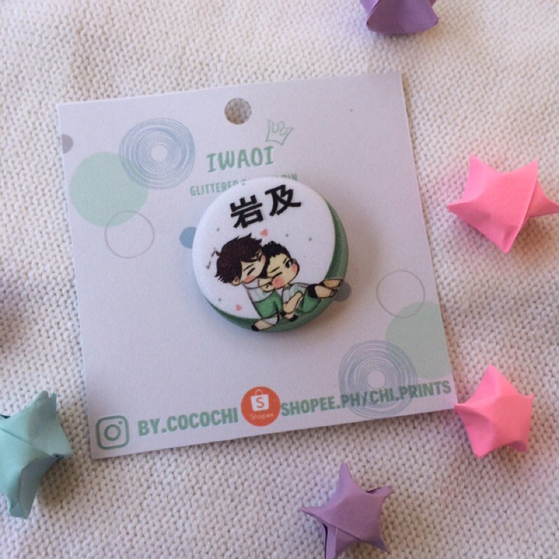 Haikyuu buy Iwaoi pins