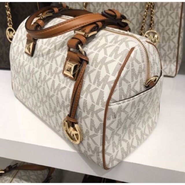 Mk bag online white