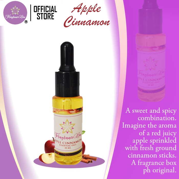 Fragrancebox Apple Cinnamon Essential Oil (30ml) Shopee Philippines