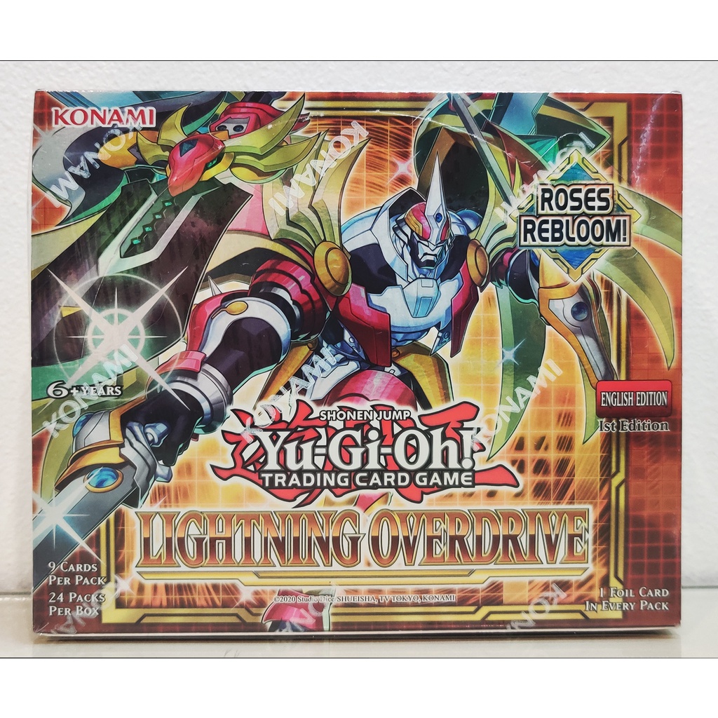 Yu-Gi-Oh! TCG Lightning Overdrive Booster Box 24s | Shopee Philippines