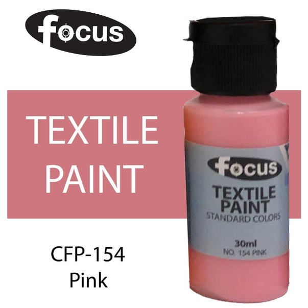 Focus Textile Fabric Paint 30ml Painting Colors Bottle Permanent