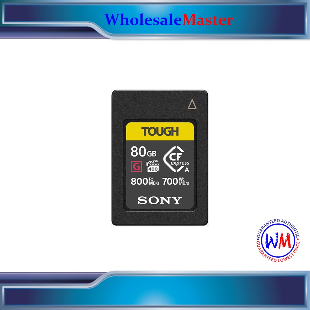 Sony 80GB TOUGH CFexpress Type A Card CEA-G80T | Shopee Philippines