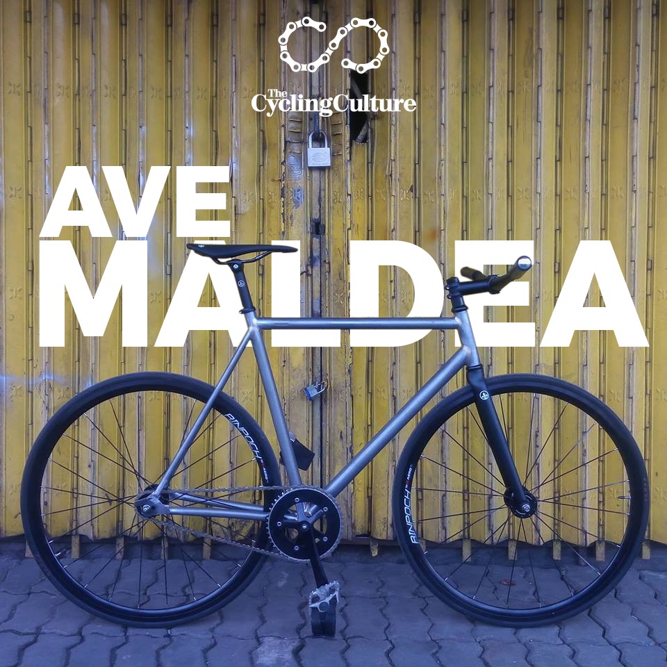 AVE MALDEA HANDCRAFTED FIXEDGEAR TRACKLOCROSS FRAME