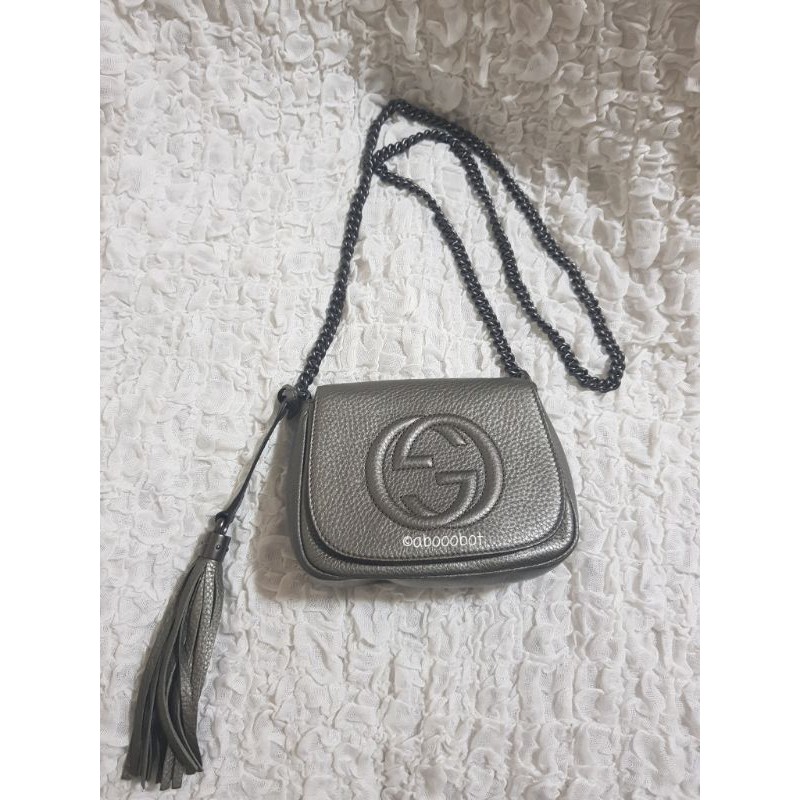 Gucci soho bag discount dimensions