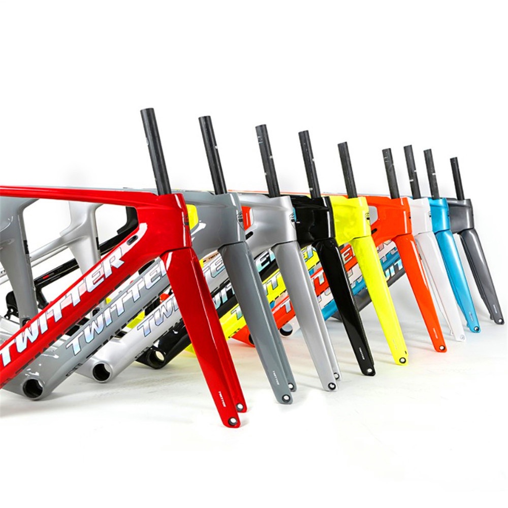 TWITTER R10 disc brakes carbon fiber road frame disc brakes 700C ...
