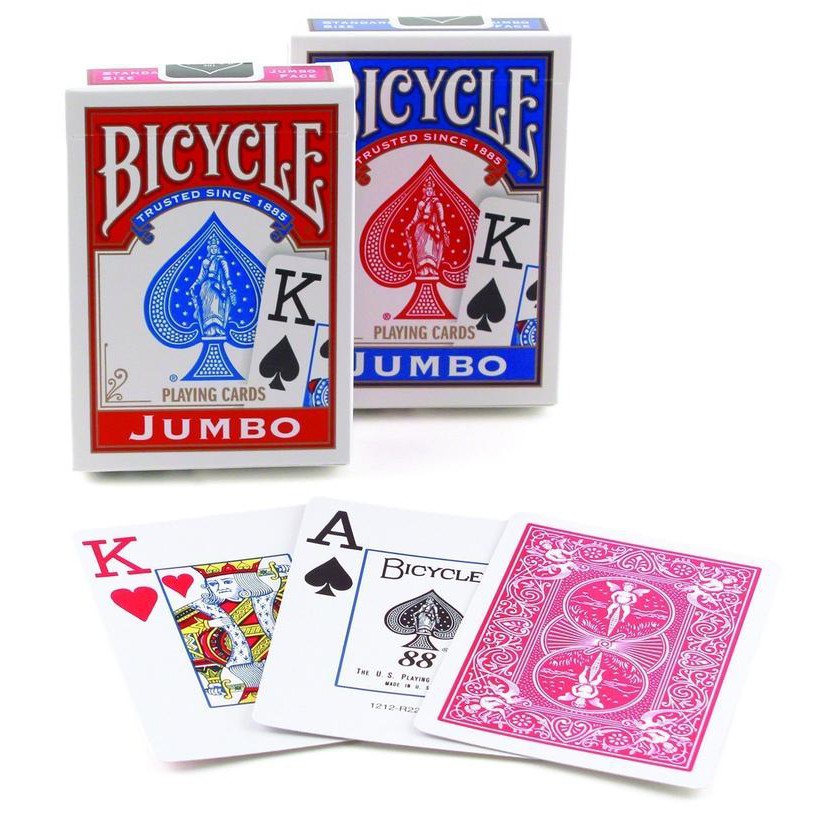 Bicycle Jumbo Index Playing Cards Shopee Philippines