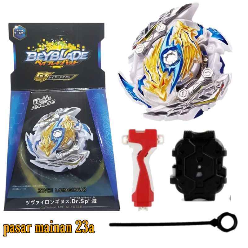 Gangsing Beyblade Burst Toy Set Launcher Zwei Longinus Judgement Joker ...