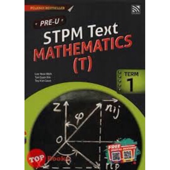 STPM Mathematics T Term 1 (Pelangi) | Shopee Philippines