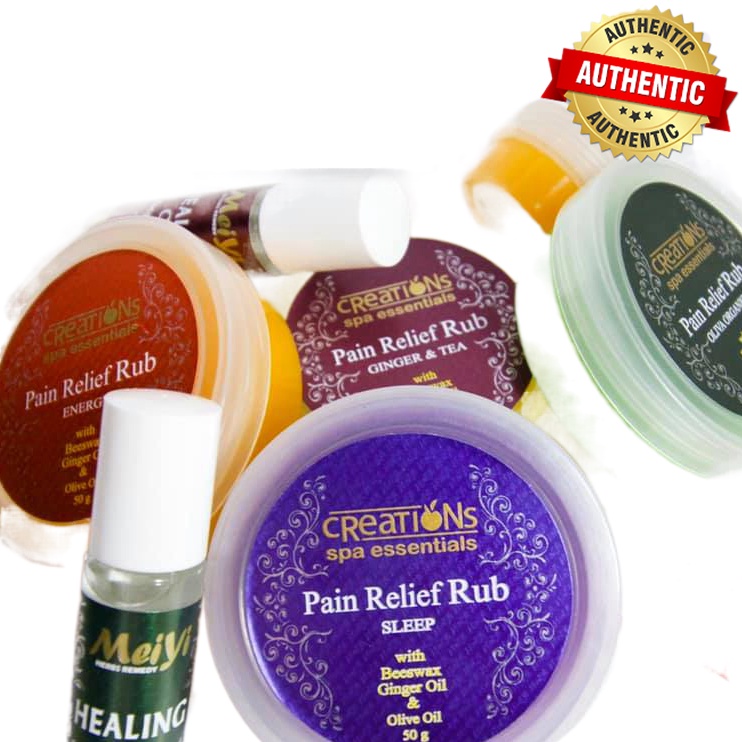 Creations Spa Essentials Pain Relief Rub 100 AUTHENTIC (CHOOSE VARIANT) Shopee Philippines