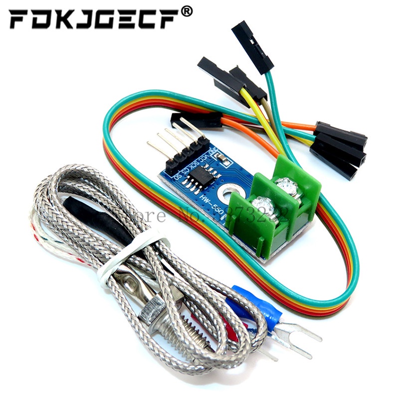 MAX6675 Module + K Type Thermocouple Thermocouple Sensor Temperature ...