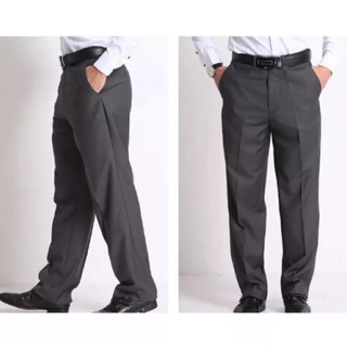 Huilishi Korean Wide Leg Pants for Men 3 Colors Slacks Trouser Pants Size M  to 3XL Cotton