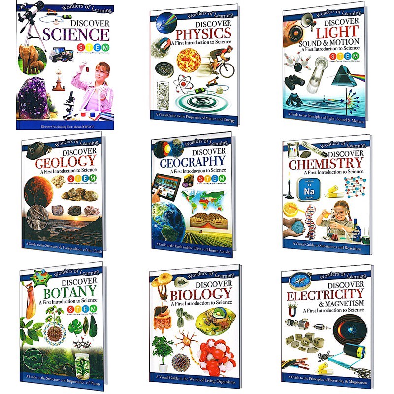 (Set 2) Discover Science Wonders Of Learning | Shopee Philippines