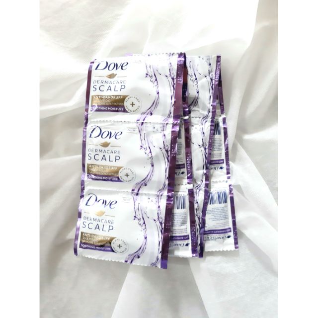 Authentic Dove Dermacare Scalp Bundle Anti Dandruff Shampoo Sachet