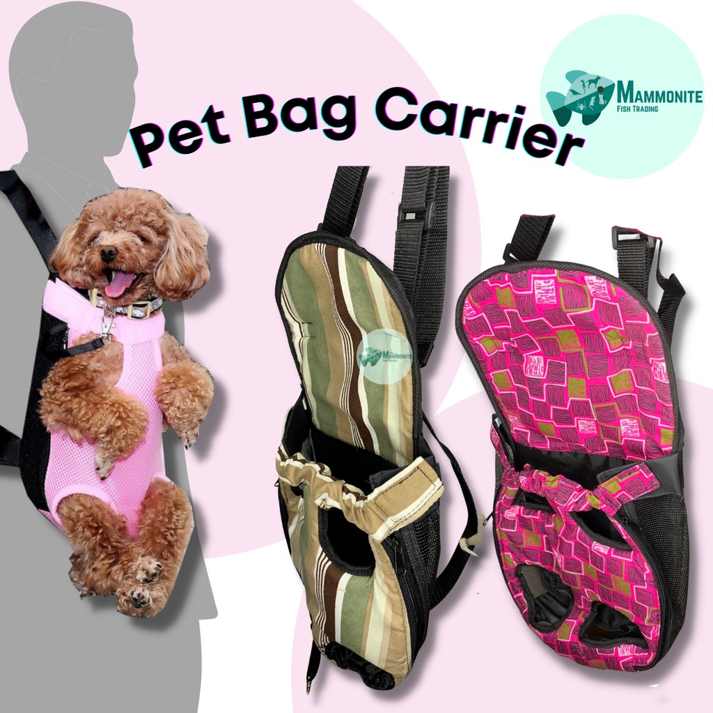 Pet Dog Cat Travel Front Bag Carrier Colorful Style Backpack