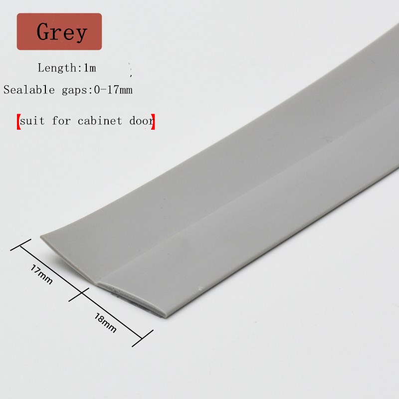 1M Door Bottom Seal Gap Stopper Strip Soundproof Windproof Woodself