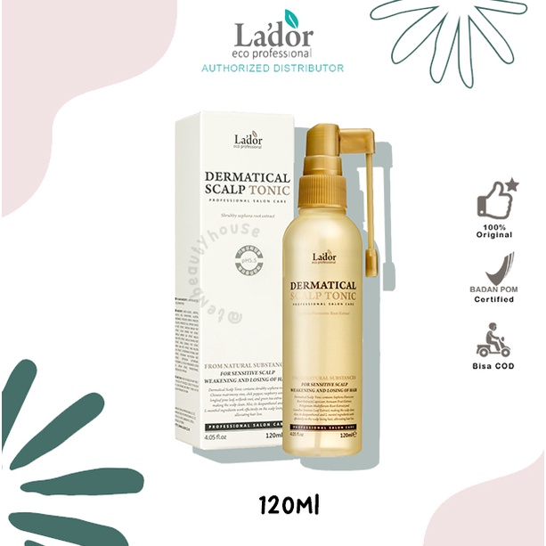 Lador Dermatical Scalp Tonic 120Ml | Shopee Philippines