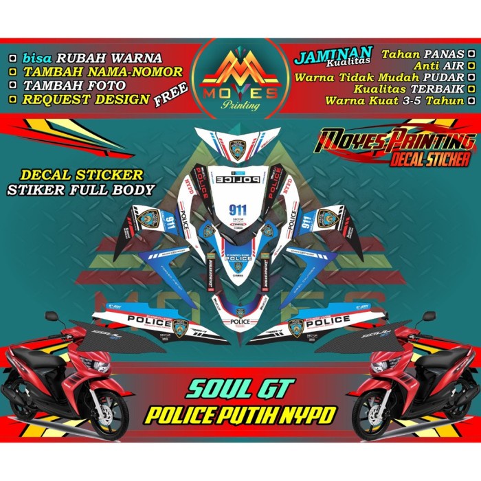 Mio soul gt sticker decal-mio soul gt sticker-mio soul gt motorbike ...