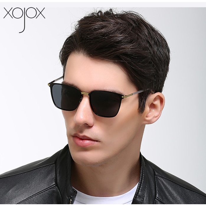 Wy Ting Square Polarized Sunglasses Men Vintage High Quality Goggles